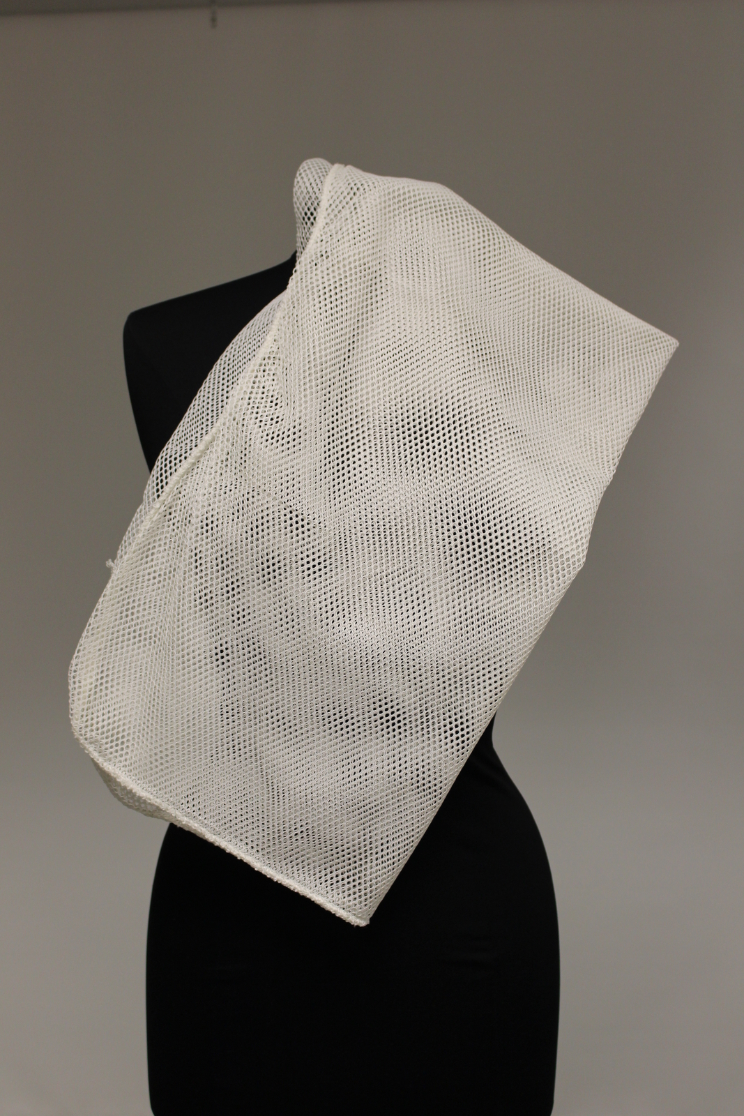 Military Issue Mesh Laundry Bag - 36" x 24" - White - Used