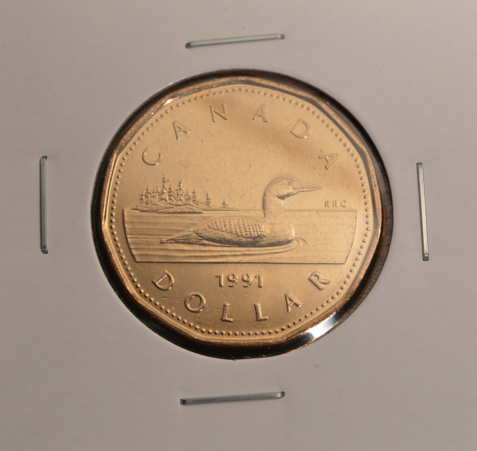 1991 Canada Loonie - BU UNC - from mint roll  🇨🇦🇨🇦