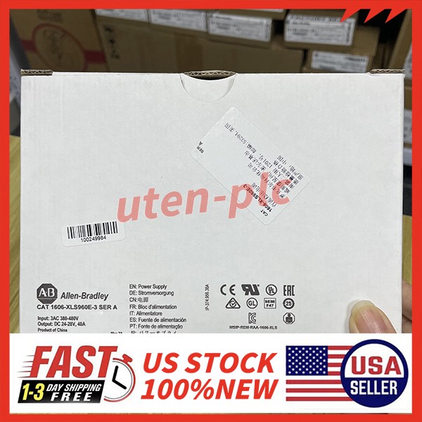 Allen-Bradley 1606-XLS960E-3 Power Supply 480V AC 3PH AB 1606XLS960E3