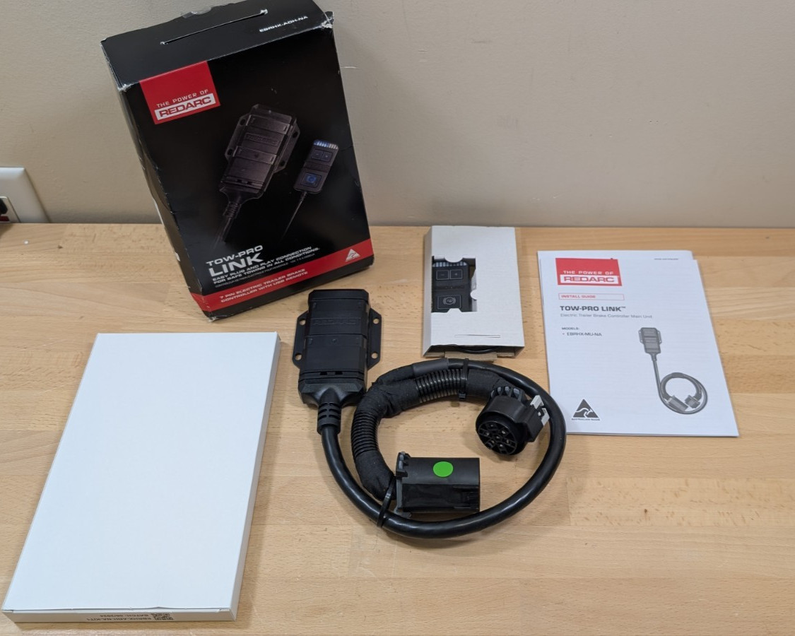 Redarc EBRHX-ADH-NA Bluetooth Trailer Brake Controller W/Remote & Vehicle Apps
