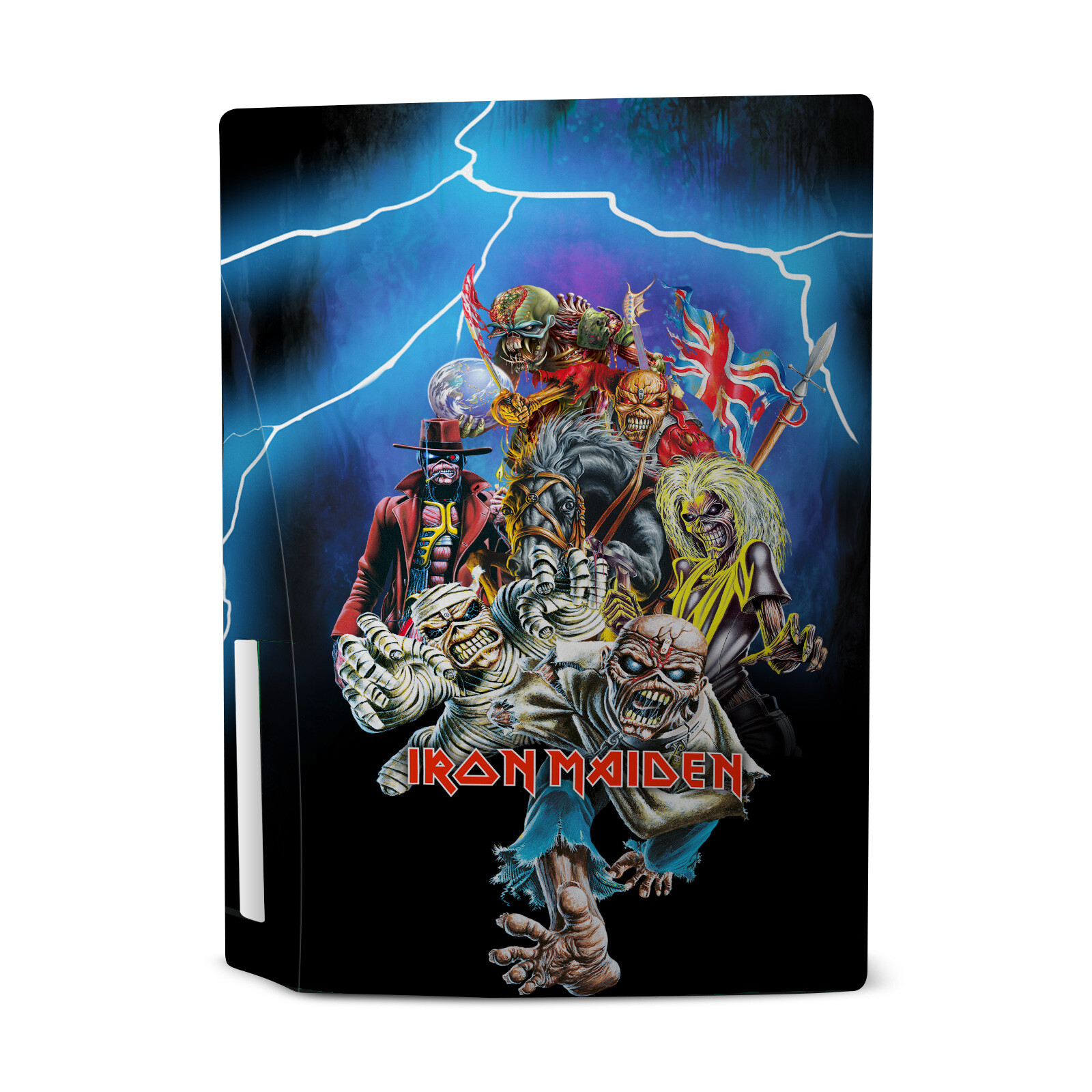 OFFICIAL IRON MAIDEN GRAPHIC ART VINYL SKIN FOR SONY PS5 DISC EDITION CONSOLE