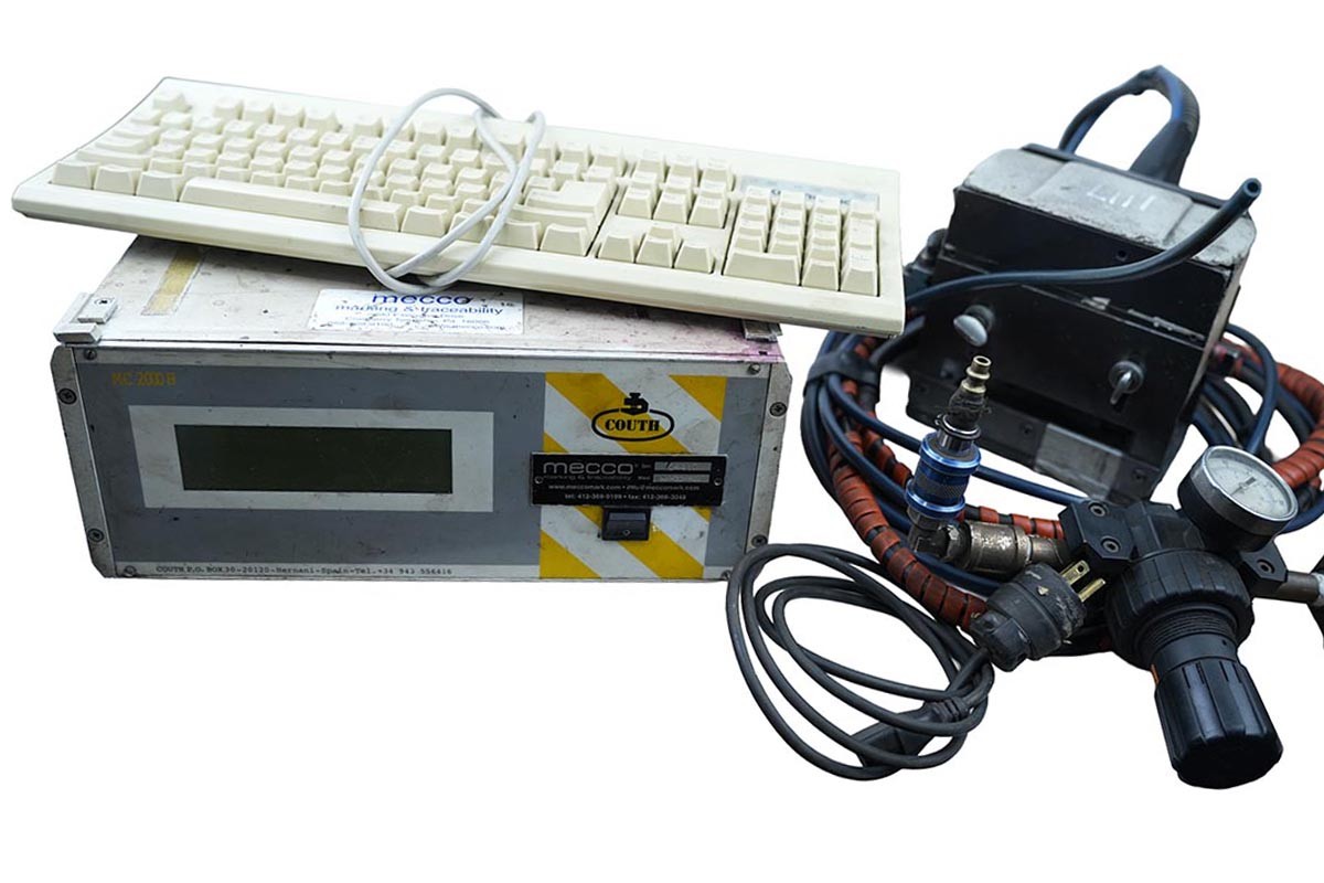 COUTH MECCO MC-2000H Dot Peen Marking System HKP Handheld