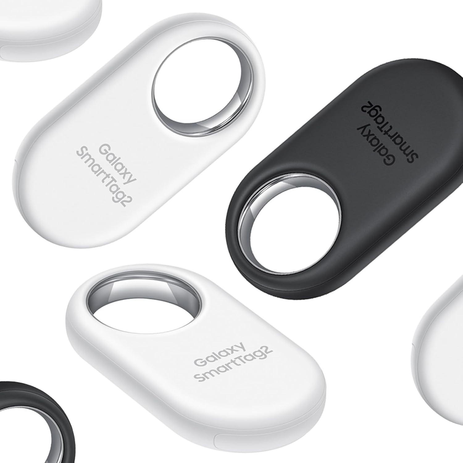 Samsung Galaxy SmartTag2 4-Pack Bluetooth Tracker 2 Black 2 White NEW SEALED