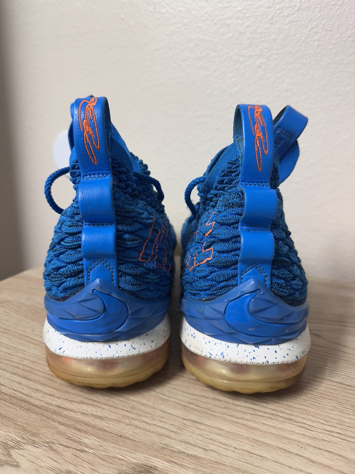 Nike LeBron 15 Hardwood Classics 2017 897648-400 Men's Size 14