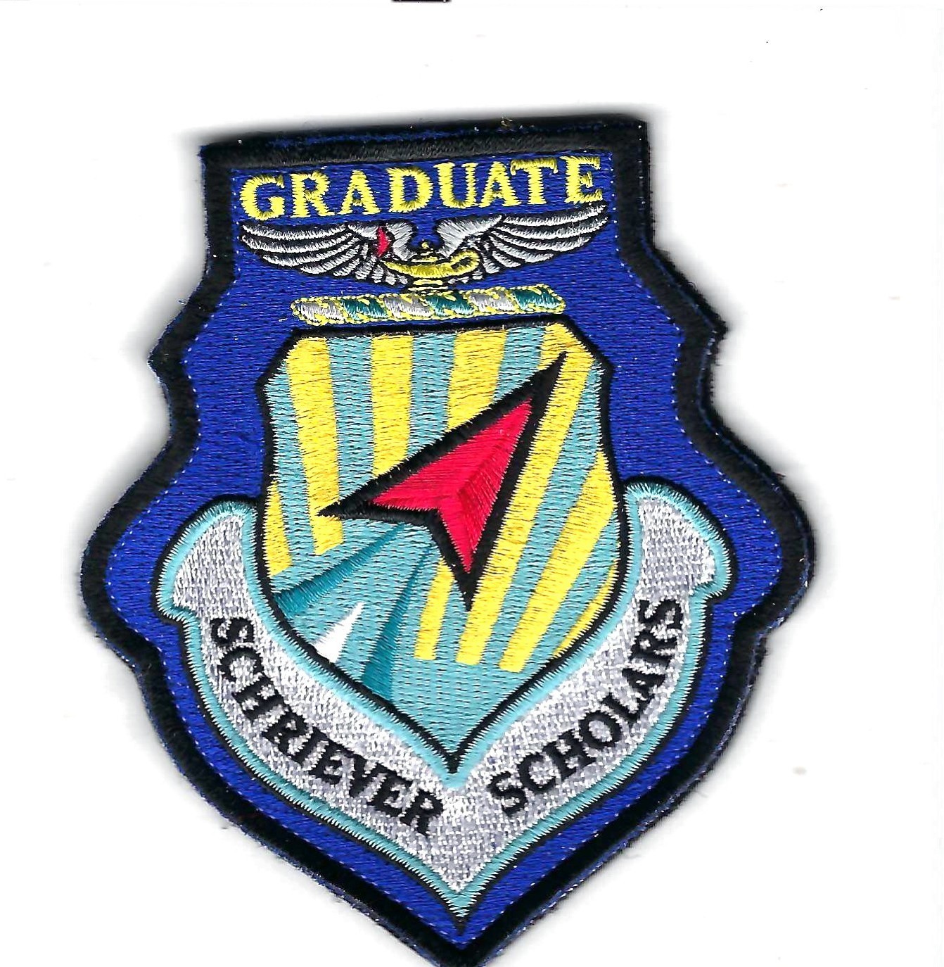 PATCH USAF AIR COMMAND & STAFF COLLEGE SCHRIEVER SCHOLARS MAXWELL AFB  DB-5