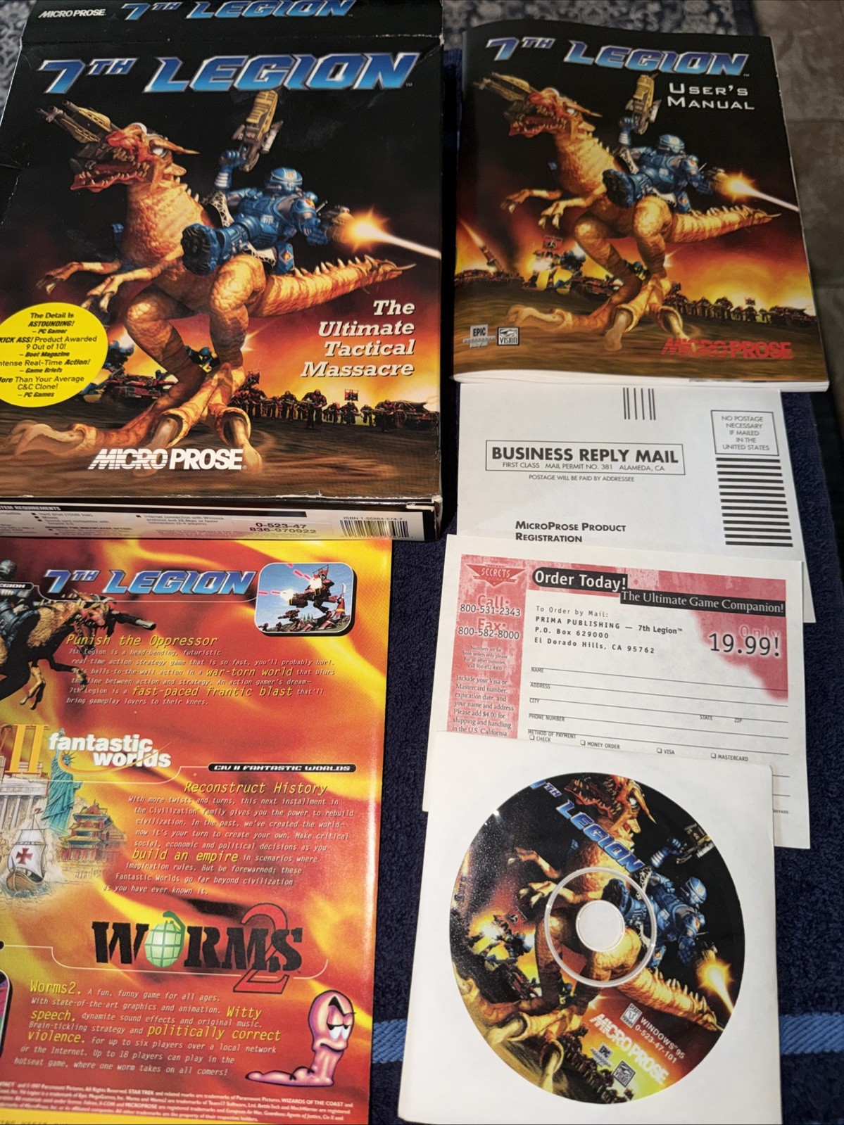 7th Legion PC CD abandoned Earth civilization outcasts combat war strategy F/S
