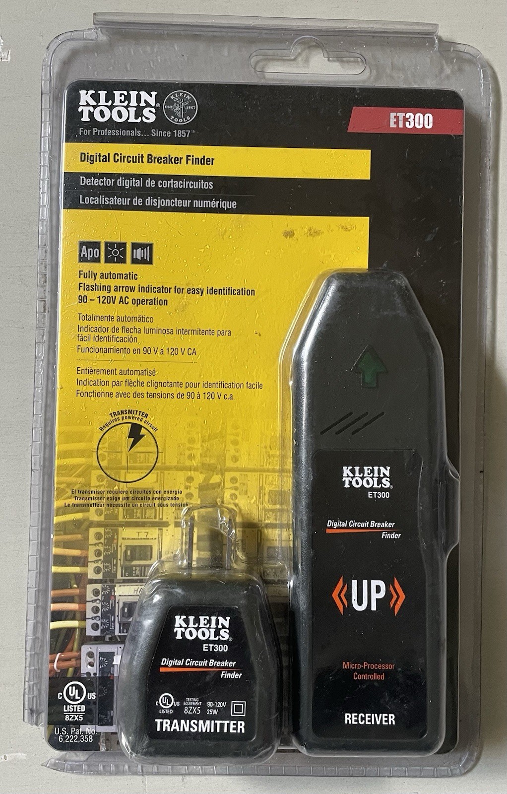 Klein Tools ~ ET300 ~ Digital Circuit Breaker Finder .