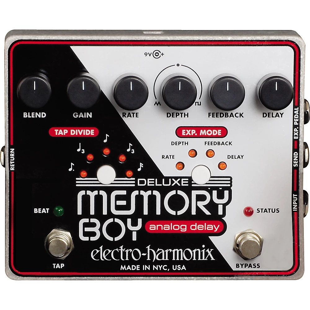 ElectroHarmonix Deluxe Memory Boy Delay Guitar Effects Pedal