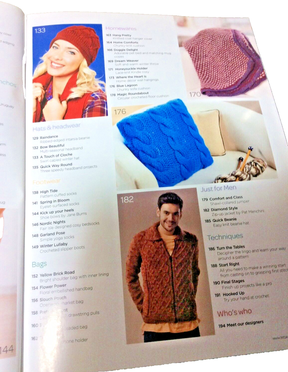 Liquidation Sale. Knitted Style Collection Patterns Soft Cover Book