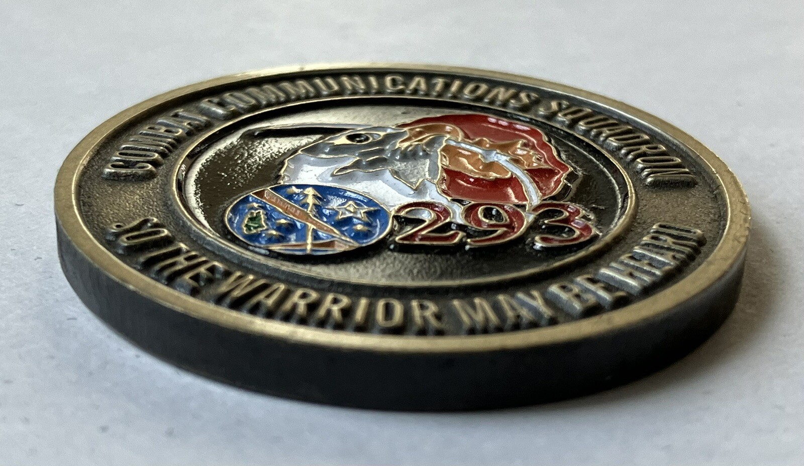 USAF 293 Combat Communications Squadron Hawaii 1959 Challenge Coin