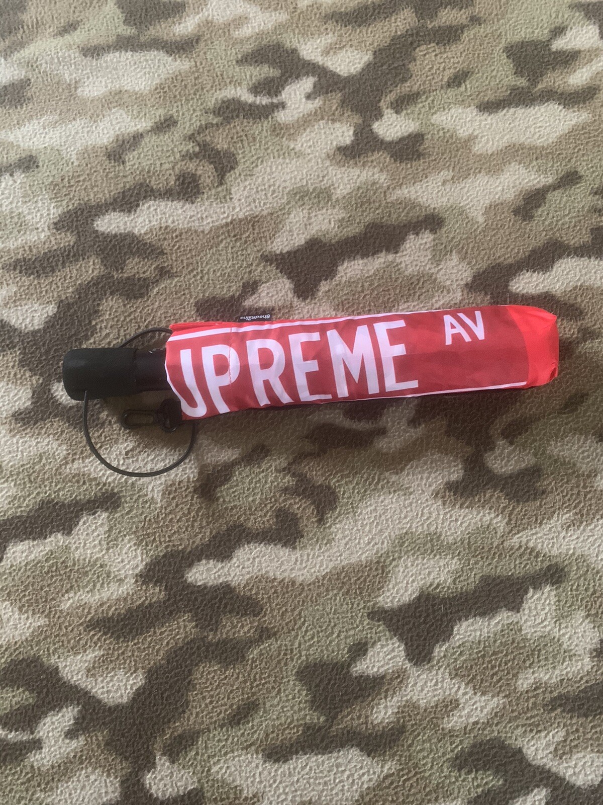 Supreme x ShedRain Street Signs Umbrella Red SS21 BRAND NEW