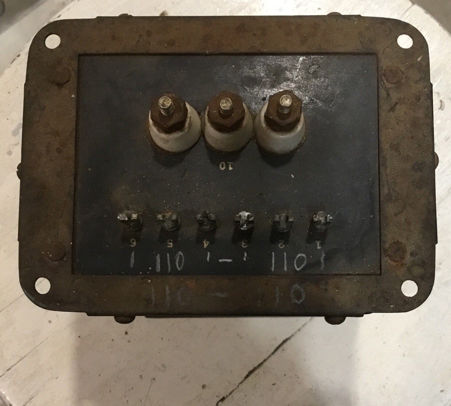 vintage utc transformer Pa-124