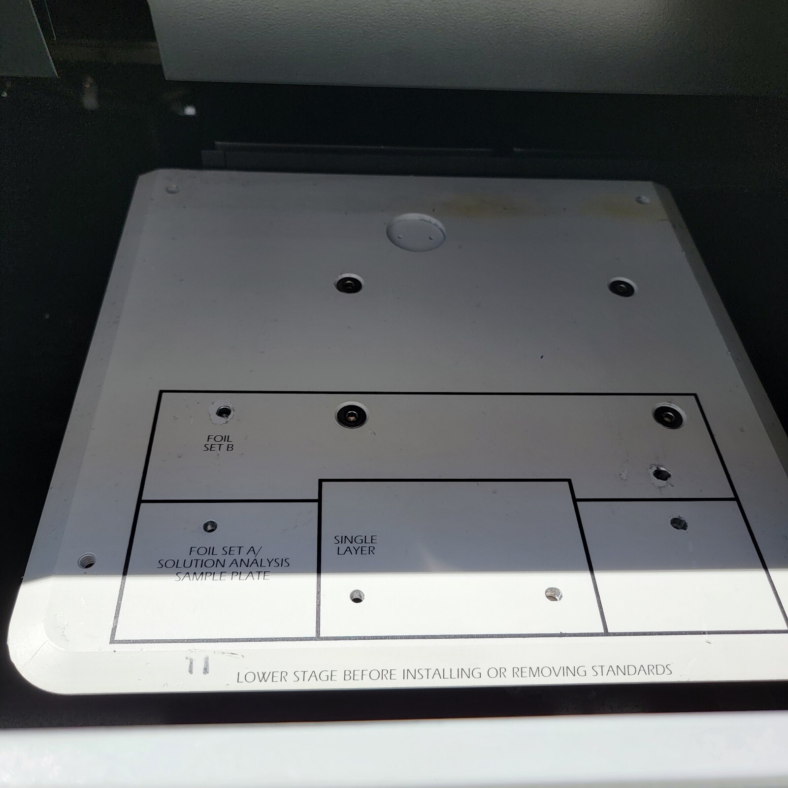 THERMO MicroXR GXRC Microbeam Florescence XRF Spectrometer - NO PC