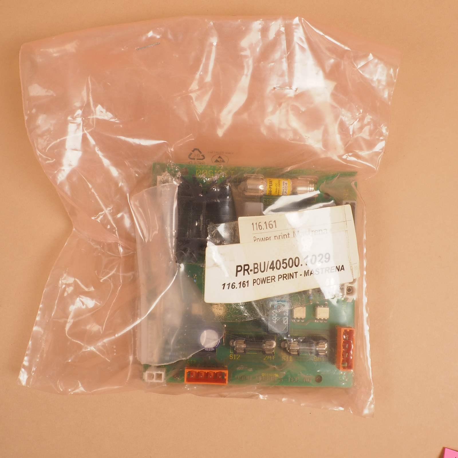Thermoplan Mastrena 40500.1029 116.161 115.500 Power Print Control Board