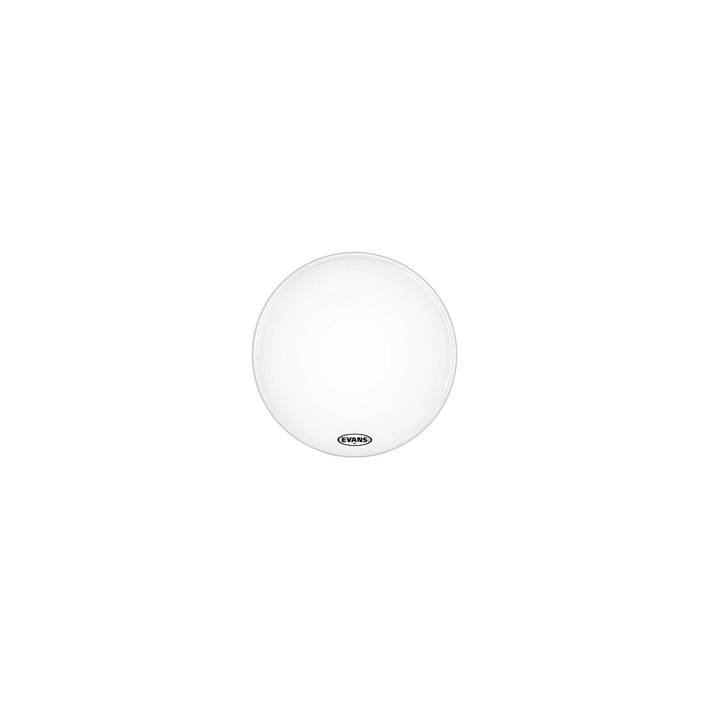 Evans MX2 White Marching Bass Head 20 in.