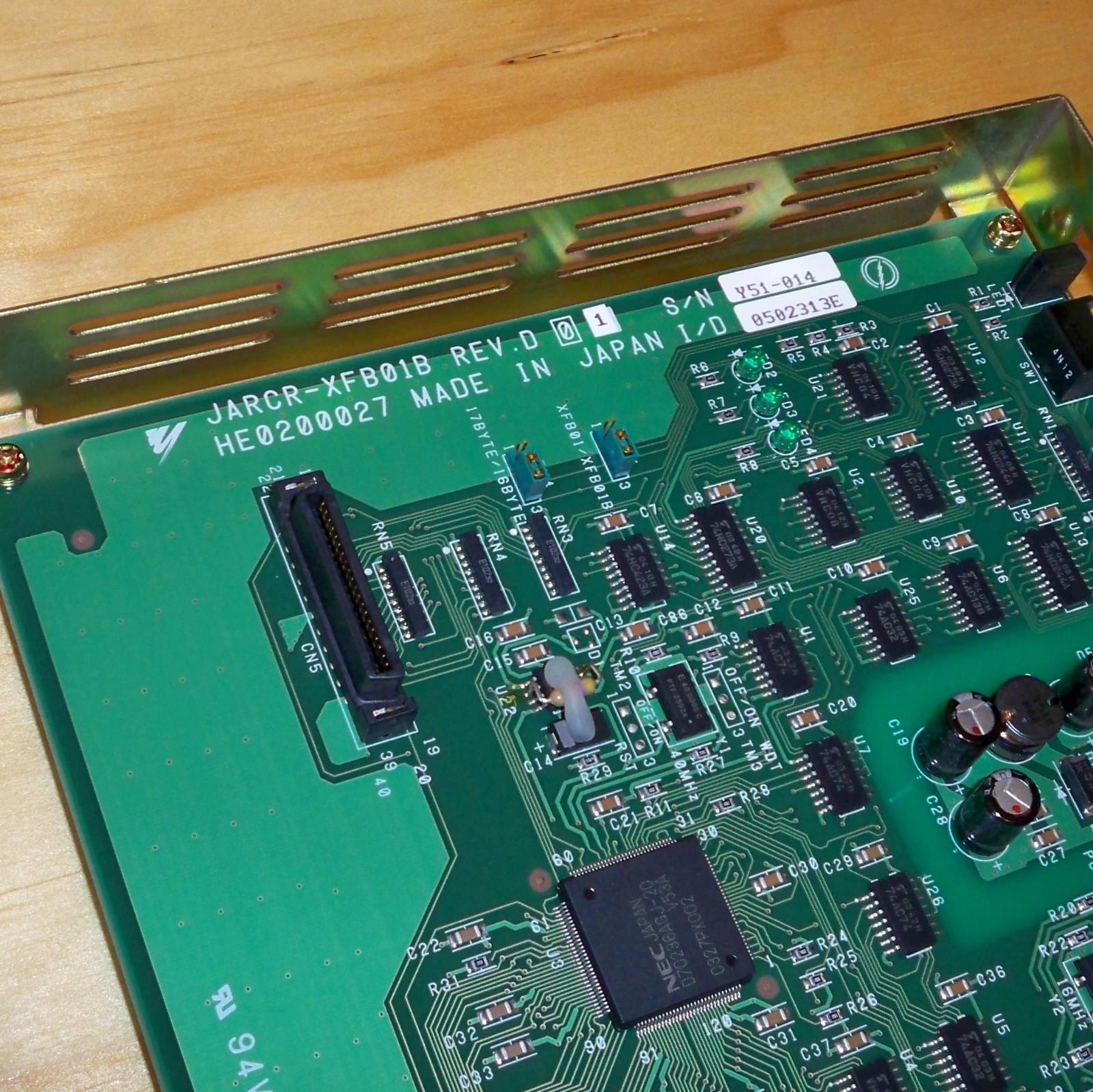 Yaskawa Motoman DeviceNet Interface Board JARCR-XFB01B REV. D01