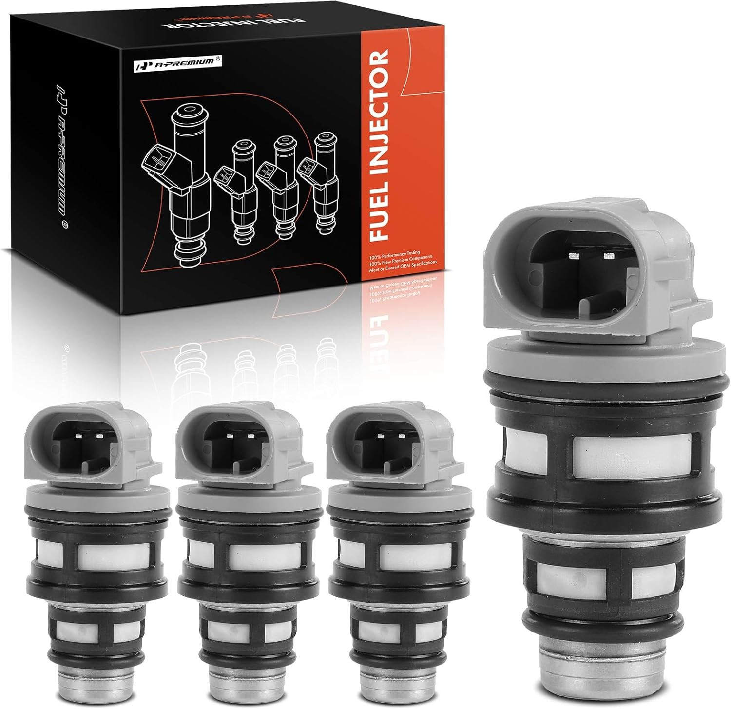 Fuel Injectors Set 4PCS 2.2L Beretta Cavalier Corsica Lumina S10 Sonoma Hombre