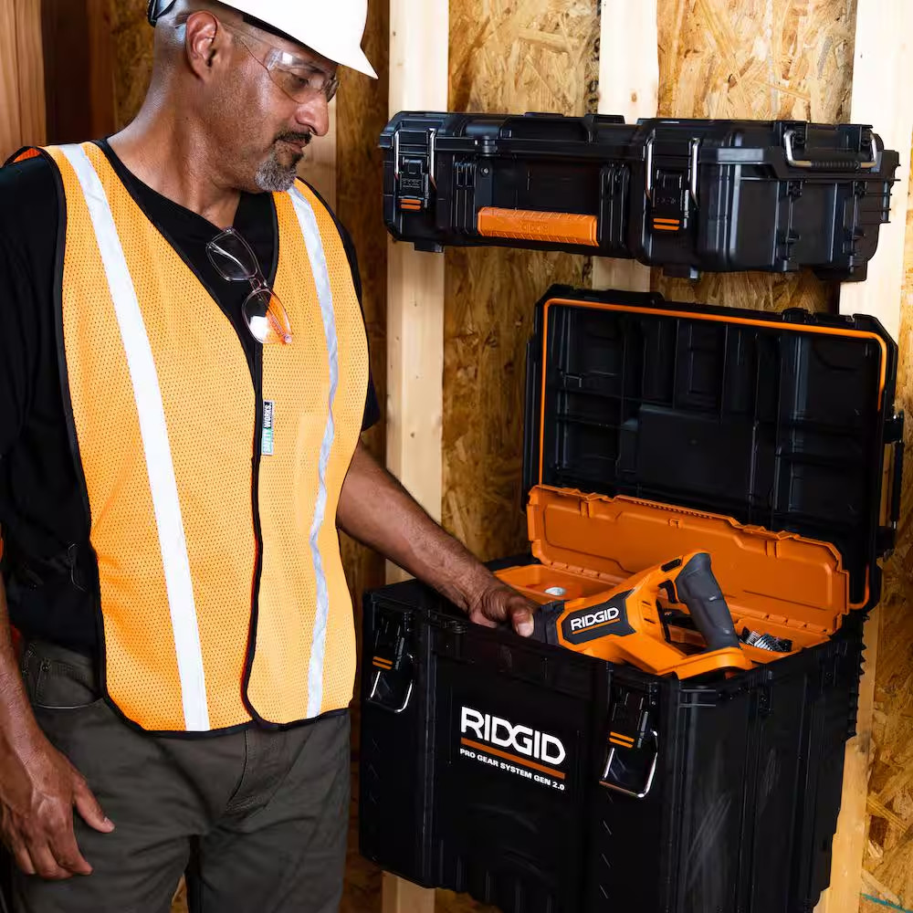 Pro Gear System Gen 2.0 Stackable XL Tool Box, Durable Power Tool Case, and Comp