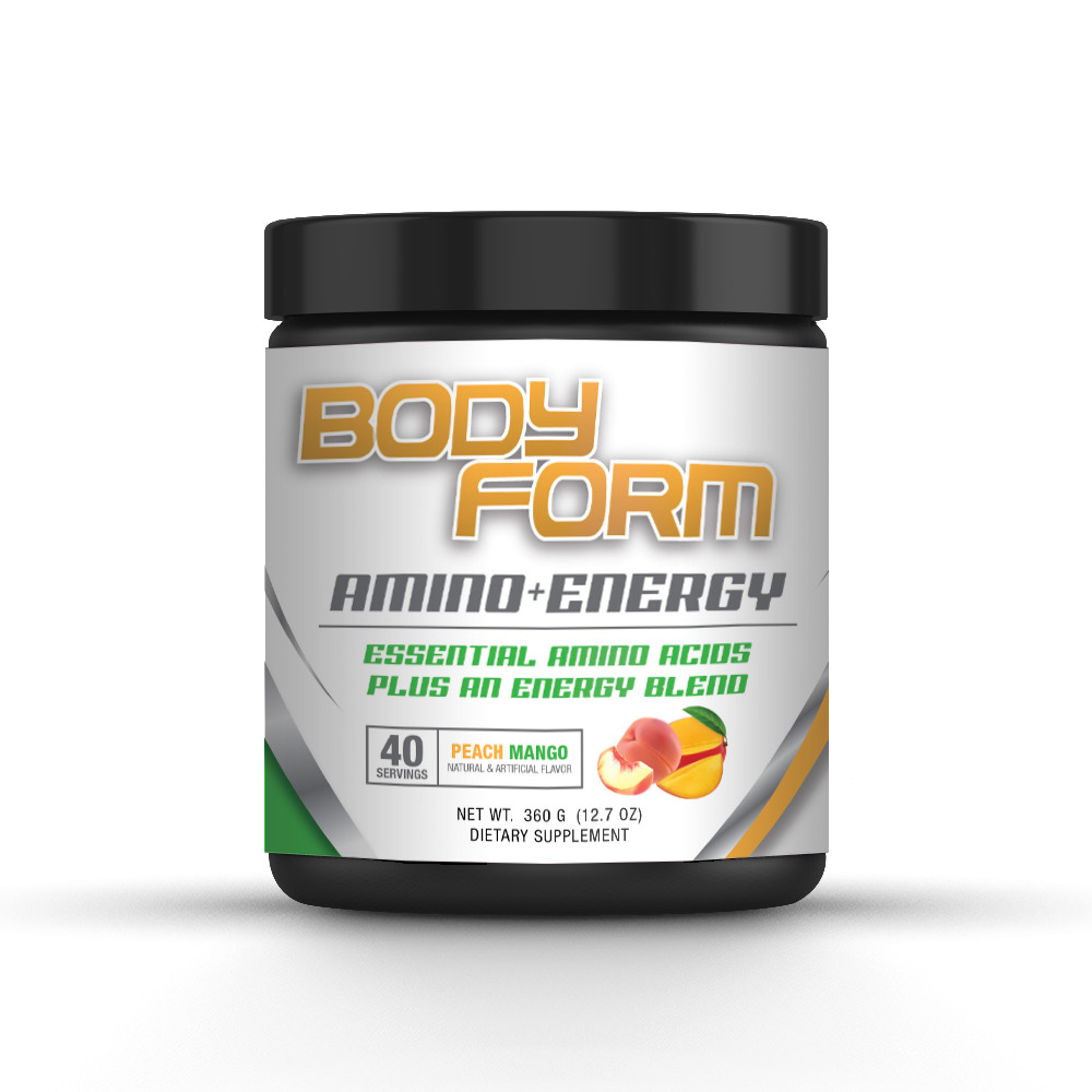 Bodyform Amino Energy - Peach Mango (2 Pack) - 80 Total Servings