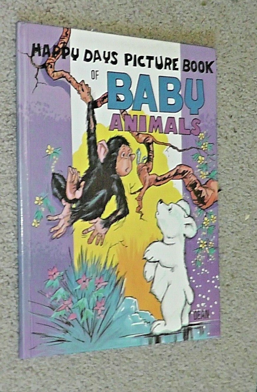 Happy Days Picture Book of Baby Animals (Hardcover, 1979) ISBN 0603016324