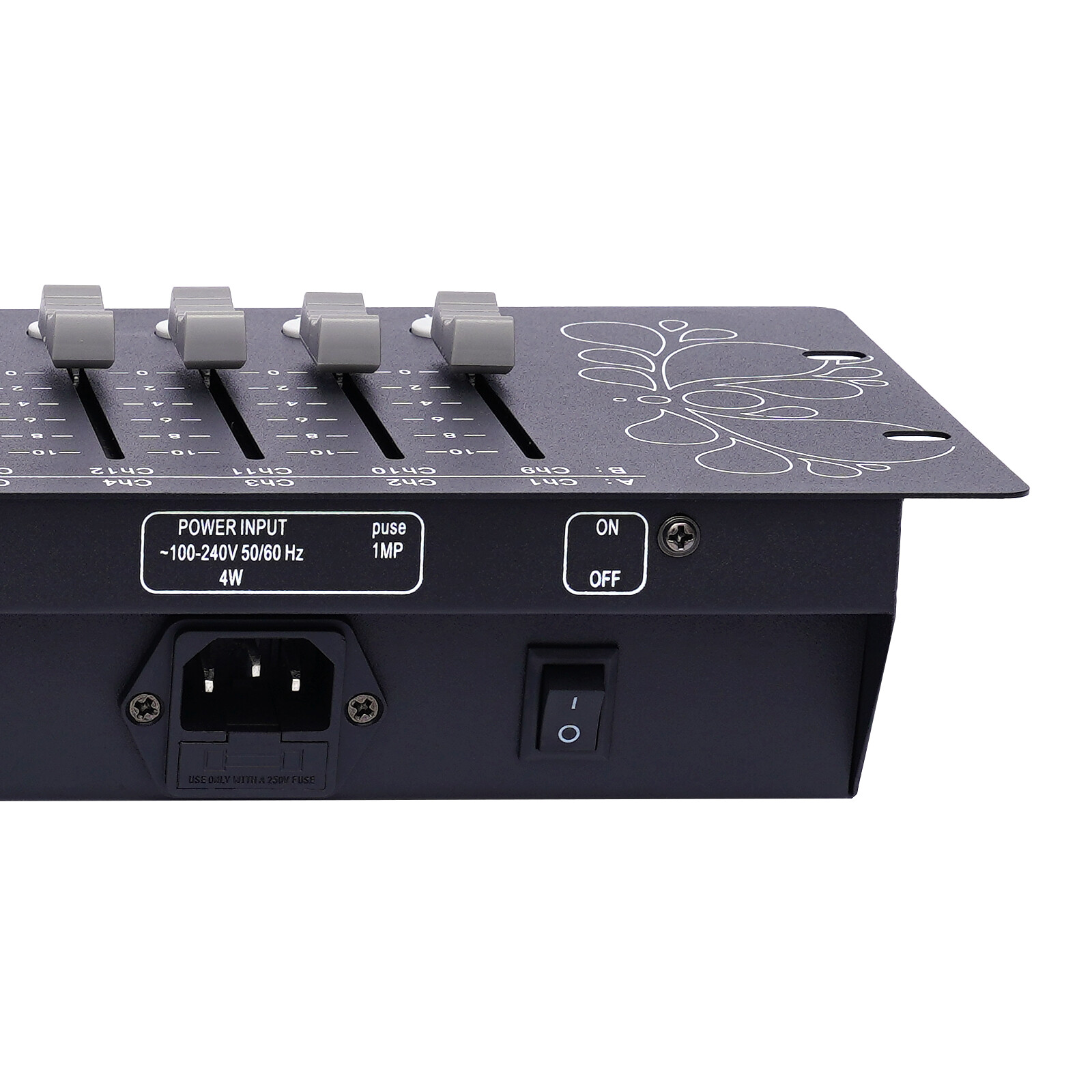 DMX 192CH Lighting Controller Console, 110V US Plug, Stage DJ Party