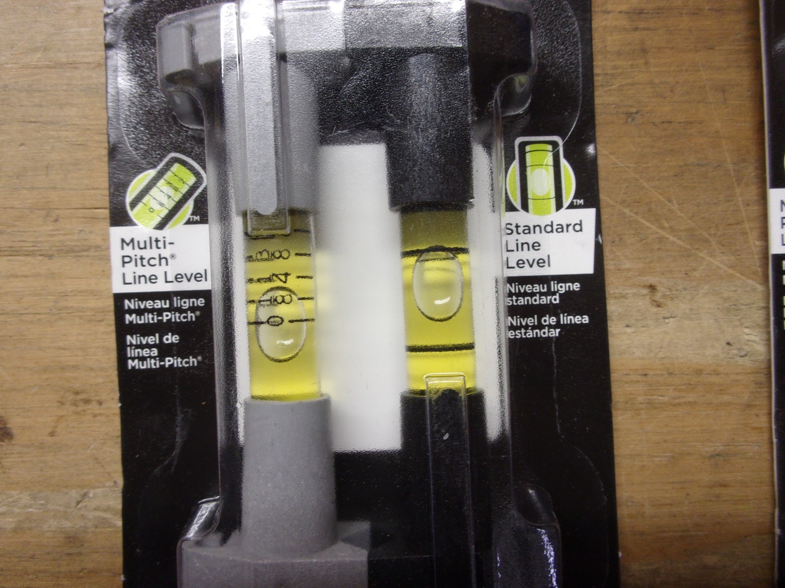 7pc. SET JOHNSON SQUARE, TORPEDO AND LINE LEVELS ..