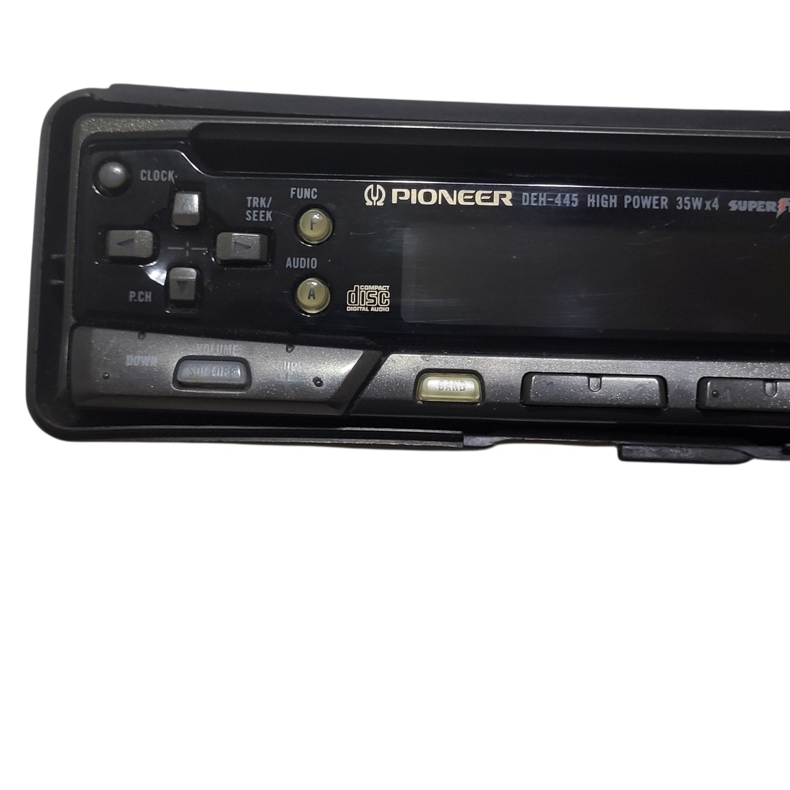 Pioneer DEH-445 Replacement Faceplate For Car Stereo Radio 35W x 4 Super Tuner