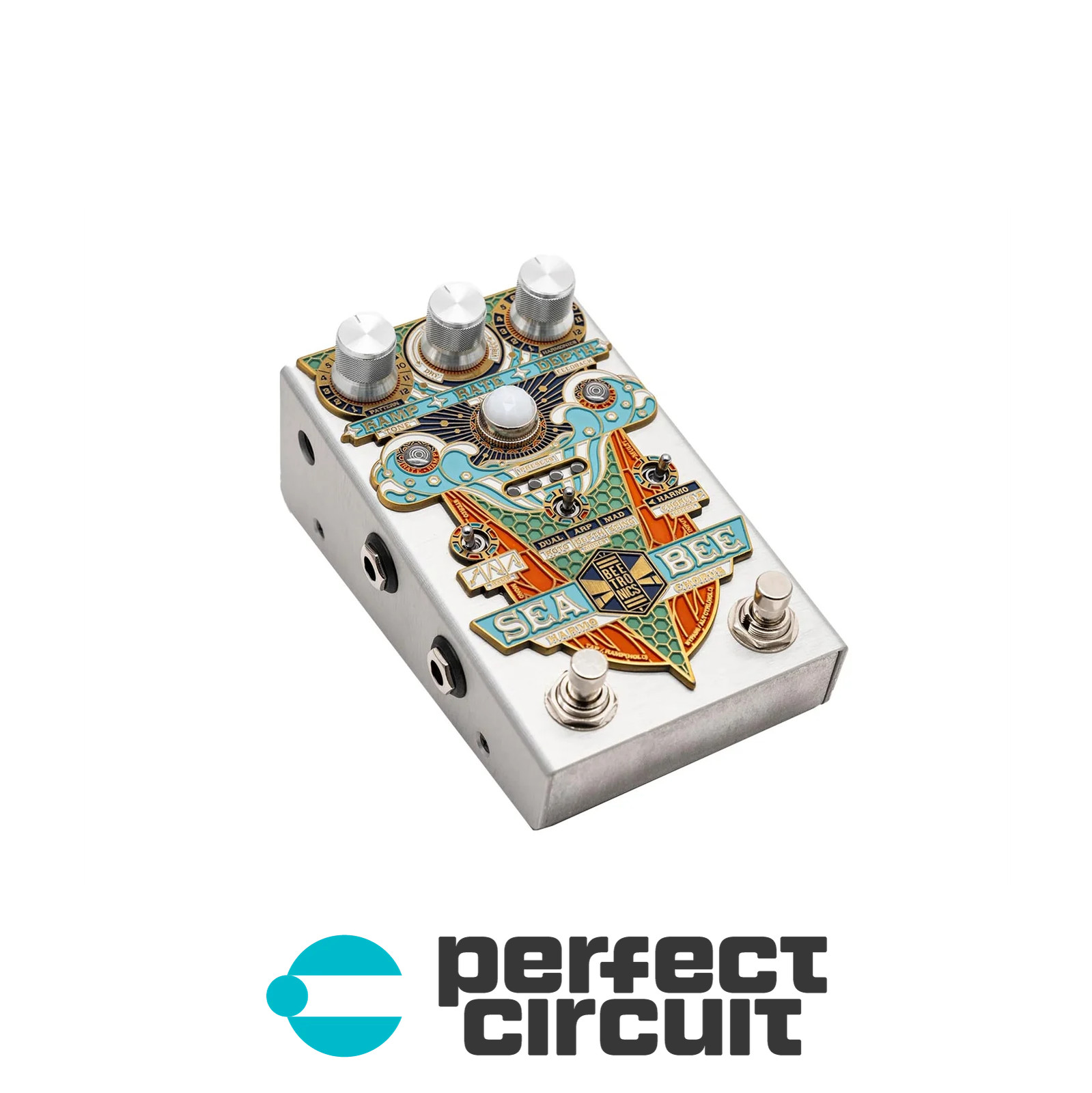 Beetronics FX Seabee Harmochorus Pedal EFFECTS - NEW - PERFECT CIRCUIT