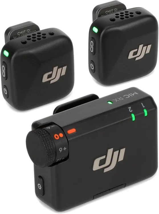 DJI Mic Mini Dual Wireless Microphone System