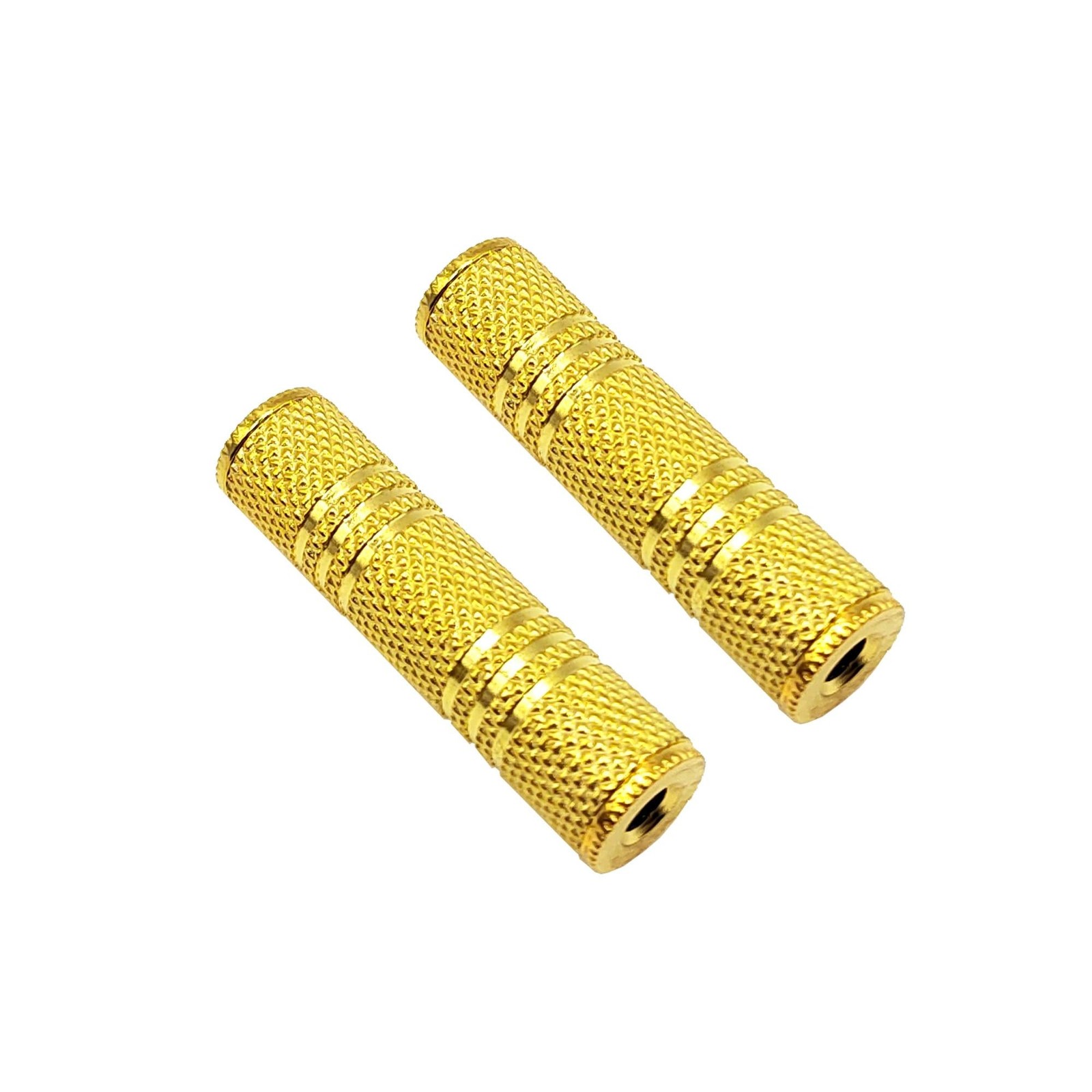 1/8 Inch TRS TS 3.5MM Female to Female Coupler Stereo Adapter for Headphones ...