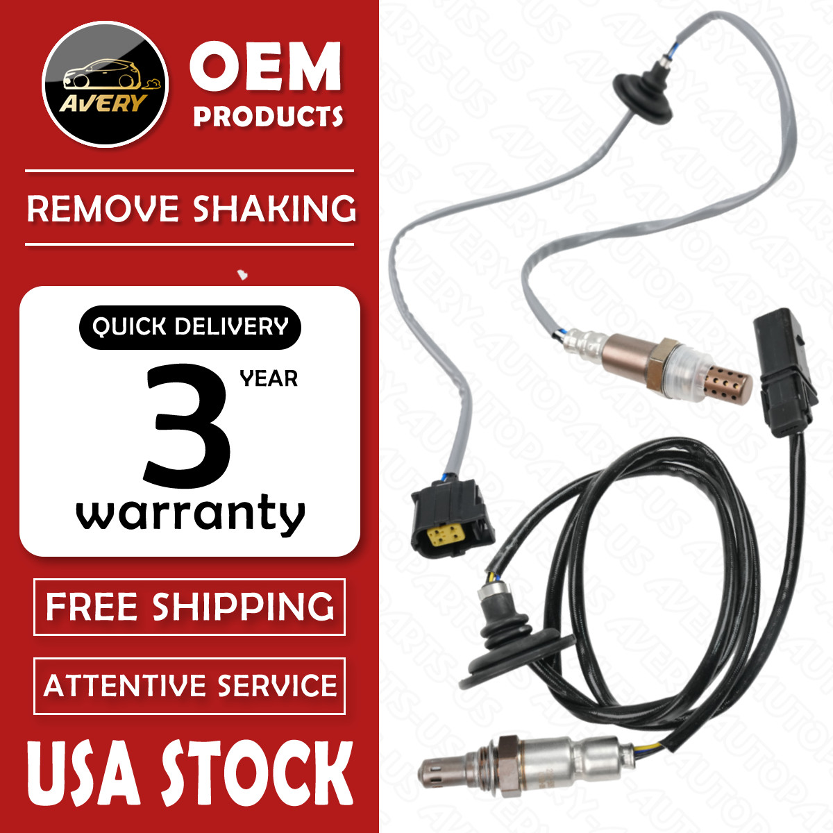 ✅Up+Down Oxygen Sensor For Mitsubishi Outlander Sport 2.0/2.4L 234-5051 234-4114