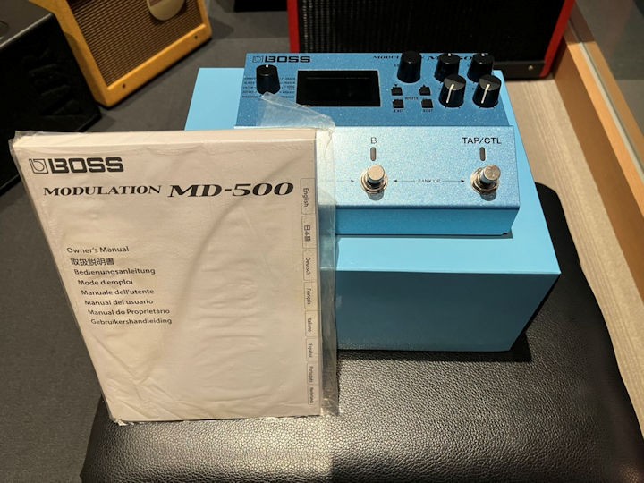Boss MD-500 Modulation Guitar Effects Pedal 28 Effects Used