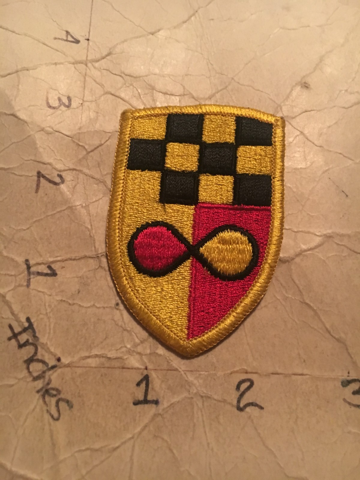 US Army Information & Data Systems Command m/e patch 10/12/25