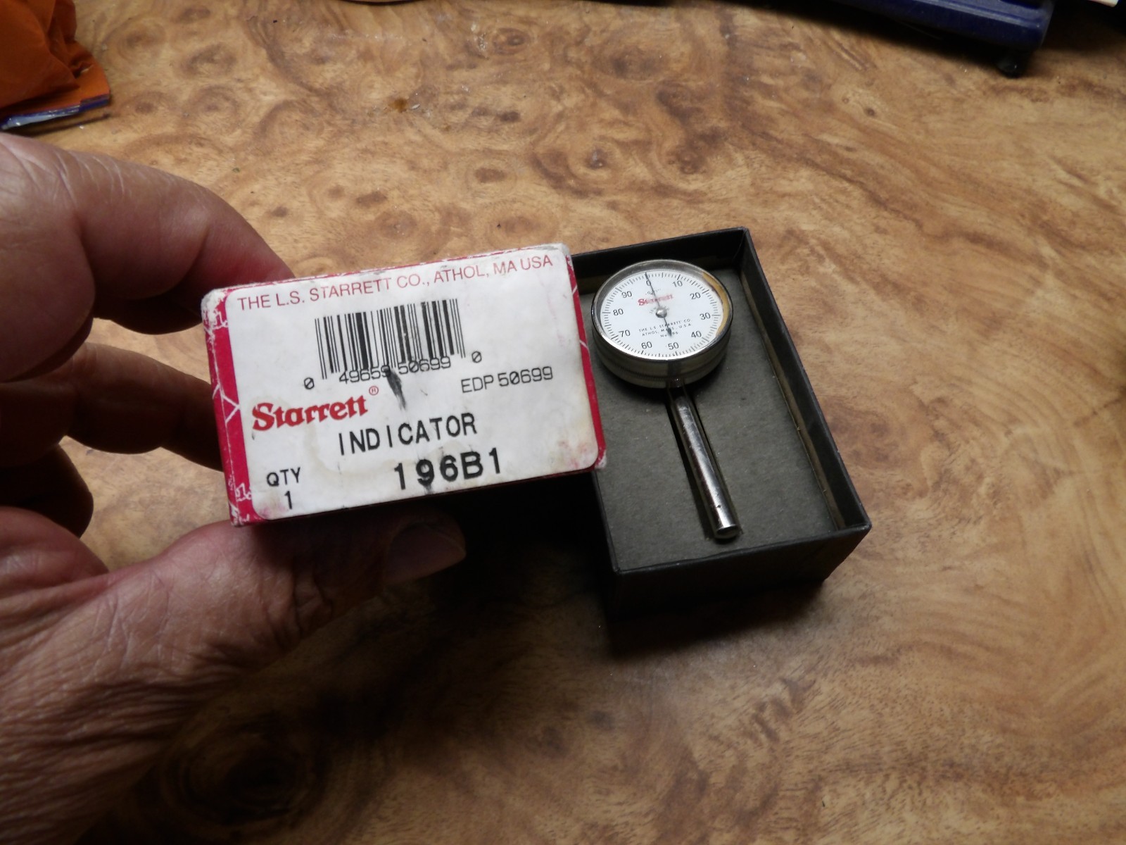 Starrett Indicator - 196B1 FREE USA SHIPPING