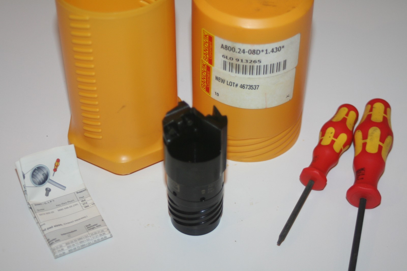 Sandvik Coromant A800.24-08D 1.430", 6LO 913265 CoroDrill 800 Drill Head * NEW *