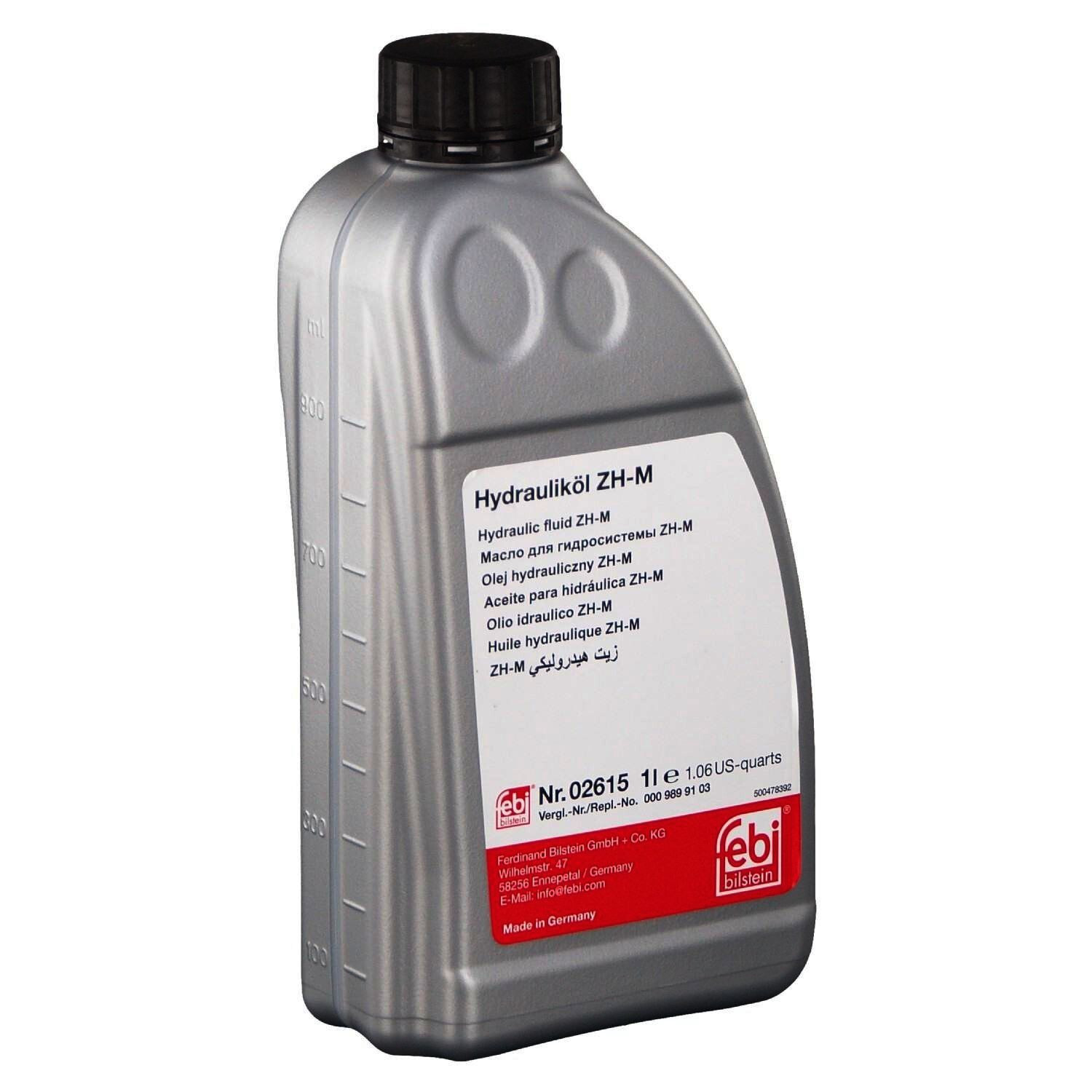 2x LTr FEBI Self Leveling Hydraulic SUSPENSION Oil Fluid For MERCEDES SPEC 343.0