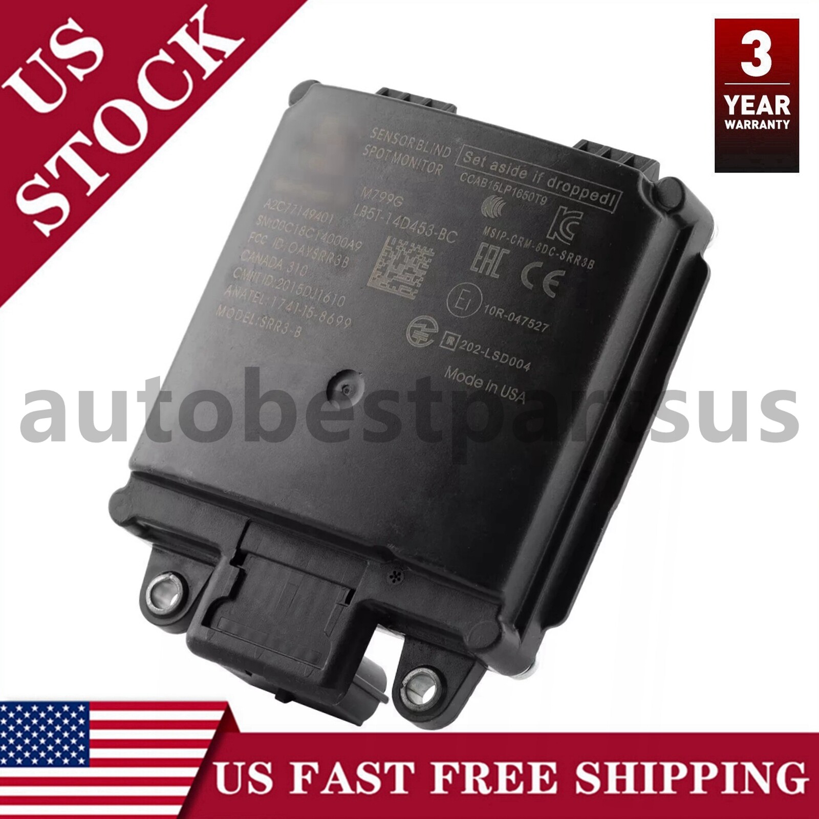 GENUINE OEM BLIND SPOT RADAR MODULE For 2020-2023 FORD EXPLORER LB5T-14D453-BC