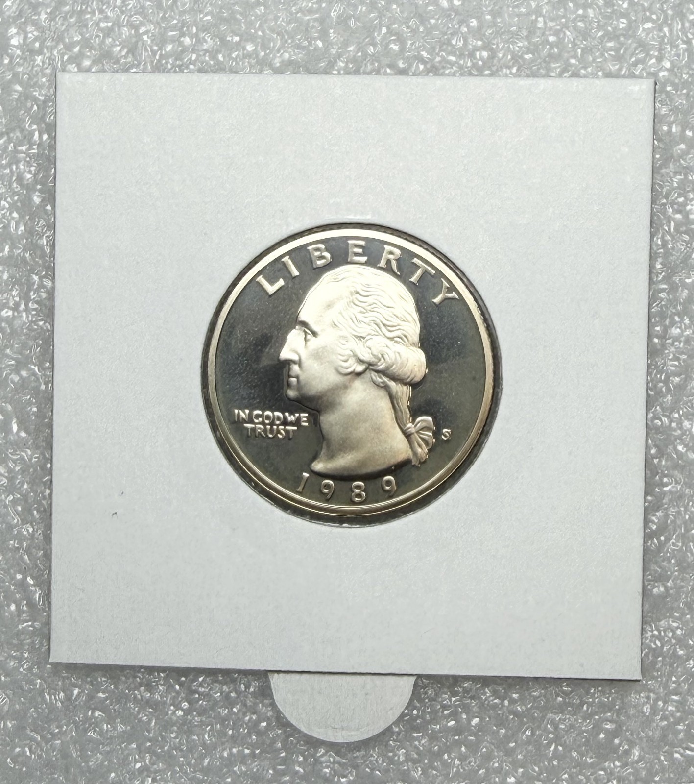 1989 S Washington Quarter, Uncirculated  - for your quarter book! #B