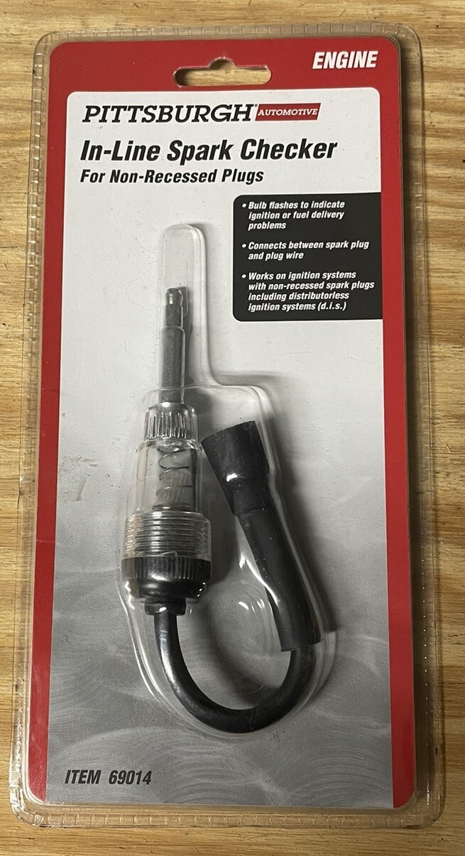 Pittsburgh In-line Spark Checker For Non Recessed Plugs 69014 New