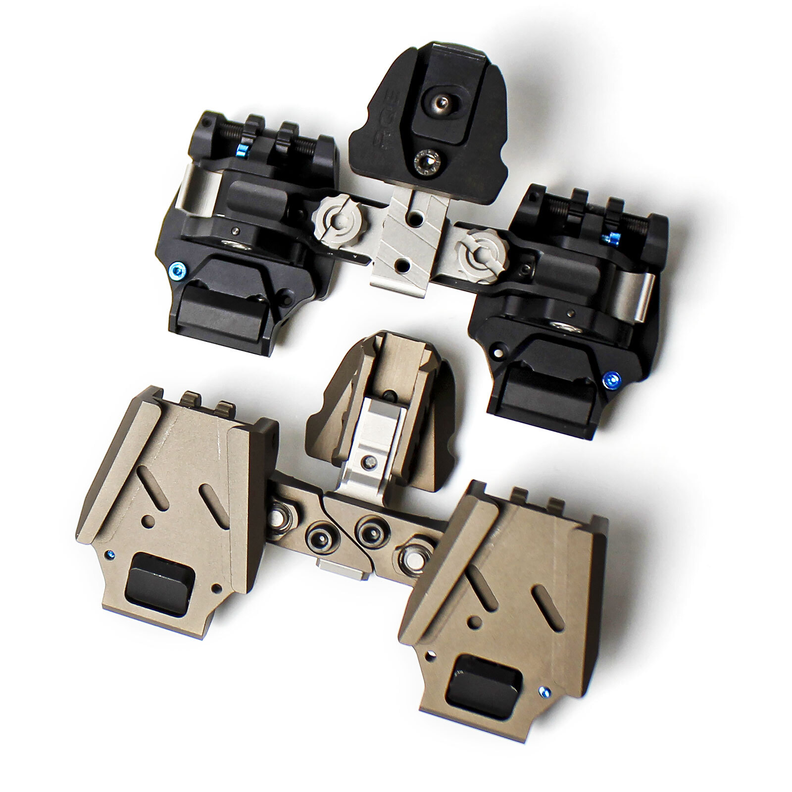 KVC RQE Double Bridge Installation Universal Lightweight Protective Eye