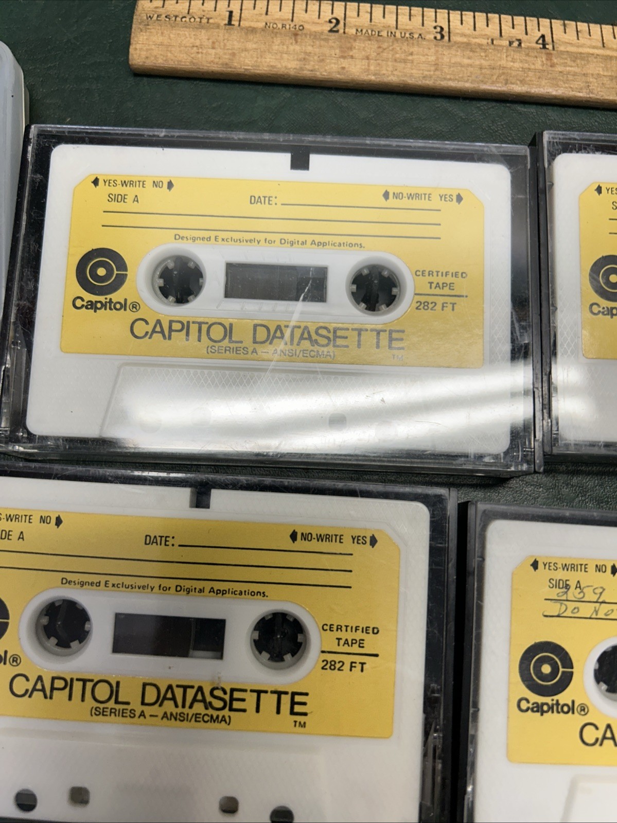 1970'/80's Vintage Computer Cassettes Software Tapes ?? Capitol Dattsette