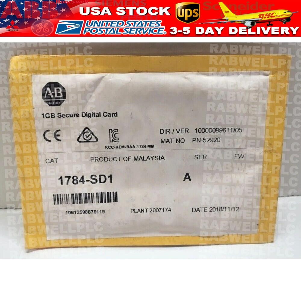 NEW Allen-Bradley 1784-SD1 Secure Digital Card 1784SD1 FREE SHIP