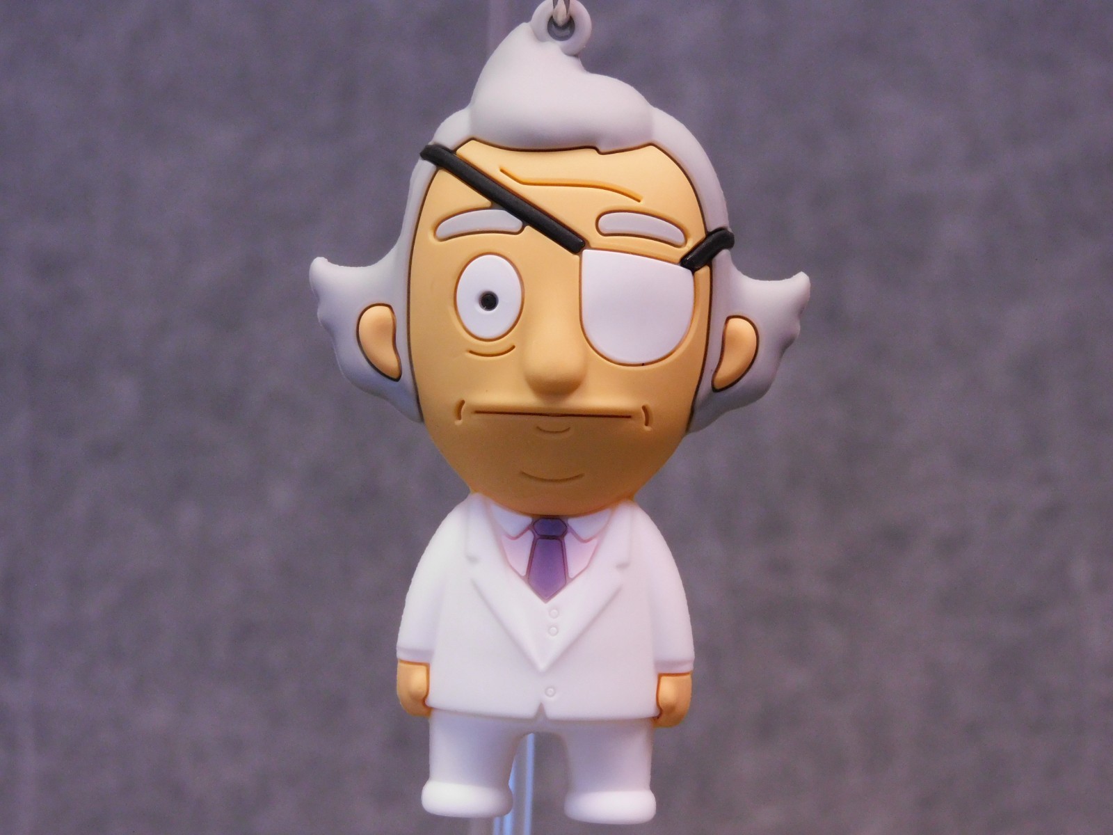 Bob's Burgers NEW * Mr. Fischoeder Clip * Blind Bag Series 1 Key Chain Monogram