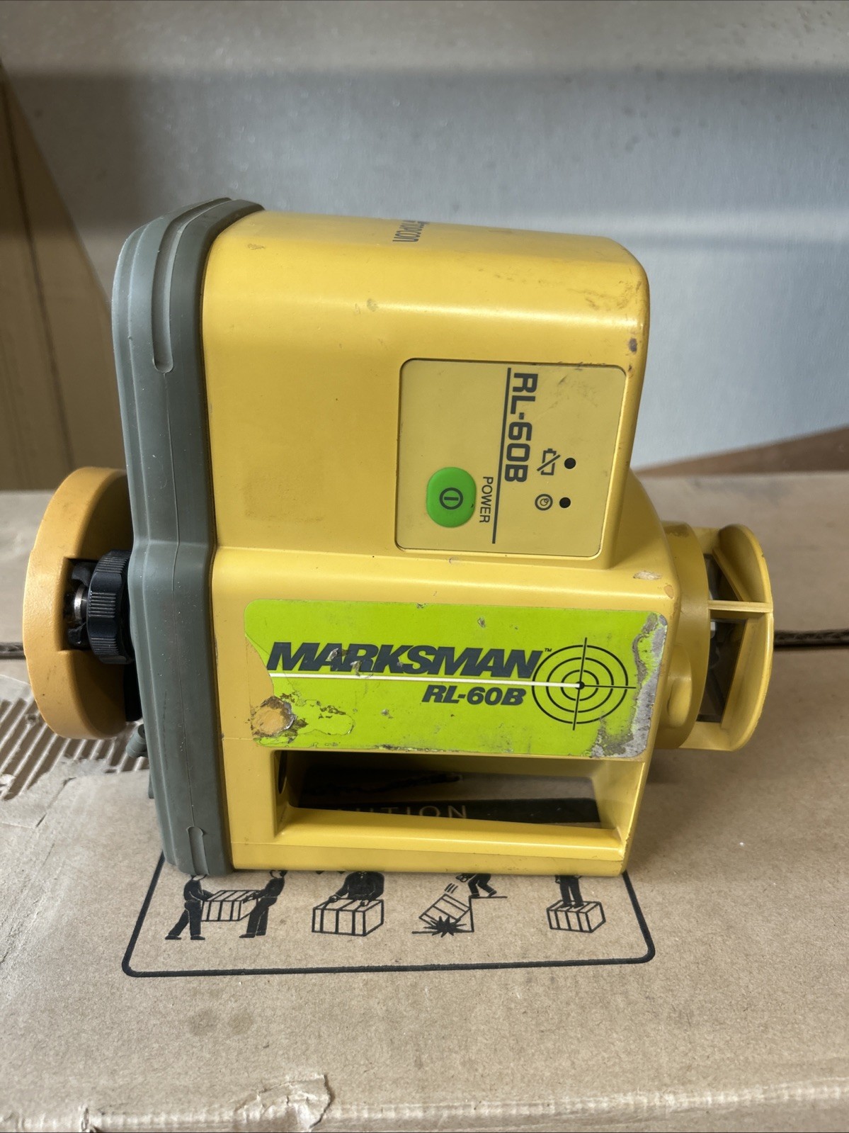 Topcon Marksman RL-60B Rotating Laser Level--Untested -b8