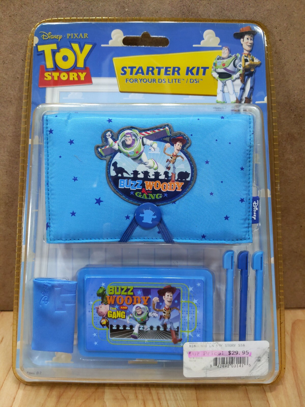 NEW Nintendo DS Starter Kit Toy Story kids DS lite dsi DISNEY PIXAR BUZZ WOODY