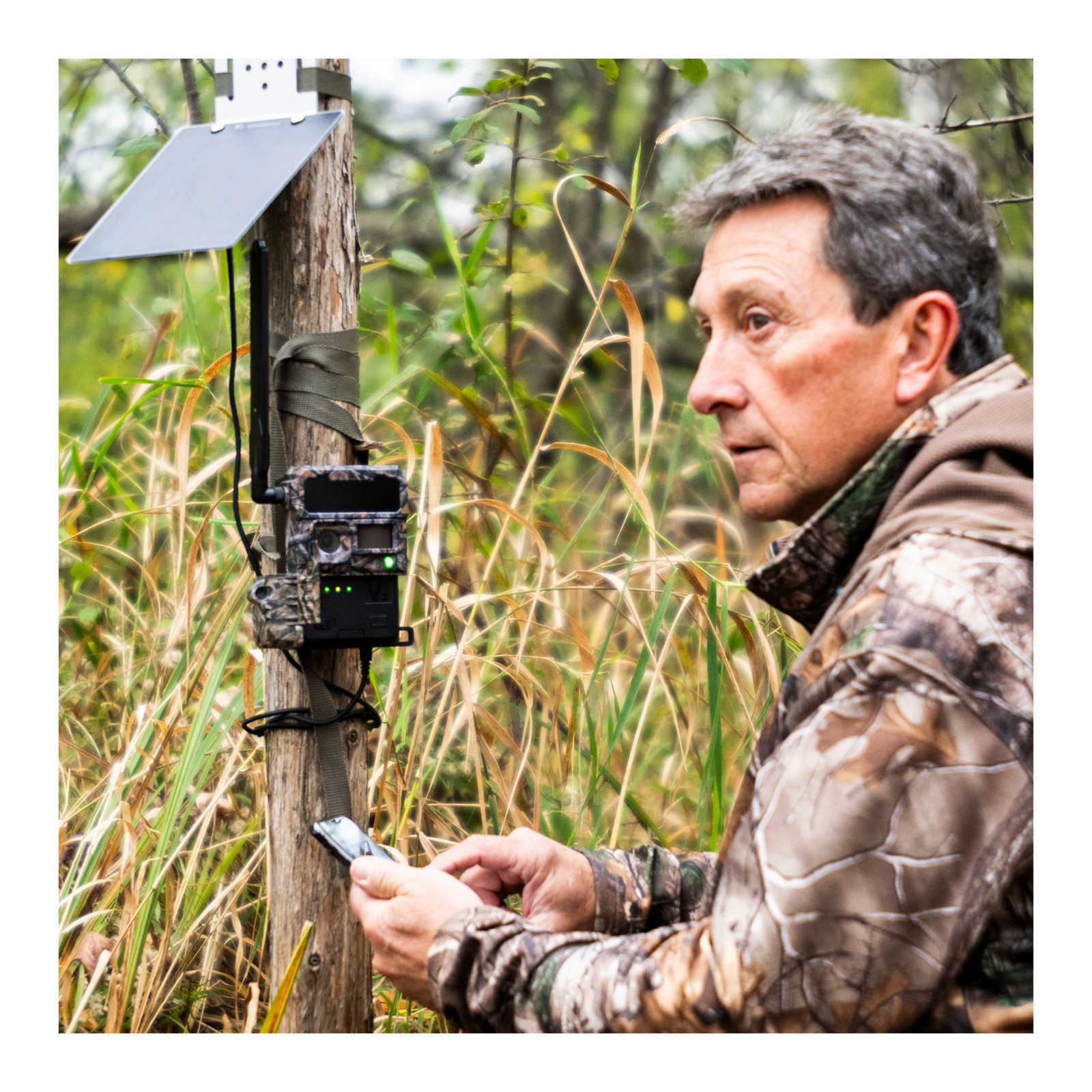 Yellowstone Y2 Camera Bundle with Battery, Solar Panel, and Accessories (4-Pack)