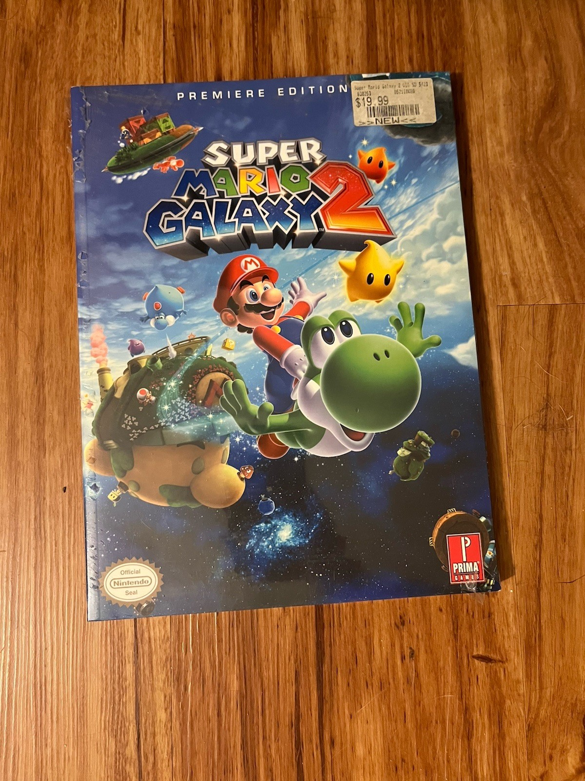 Super Mario Galaxy 2  Strategy Premiere Edition Prima Nintendo SEE PHOTOS