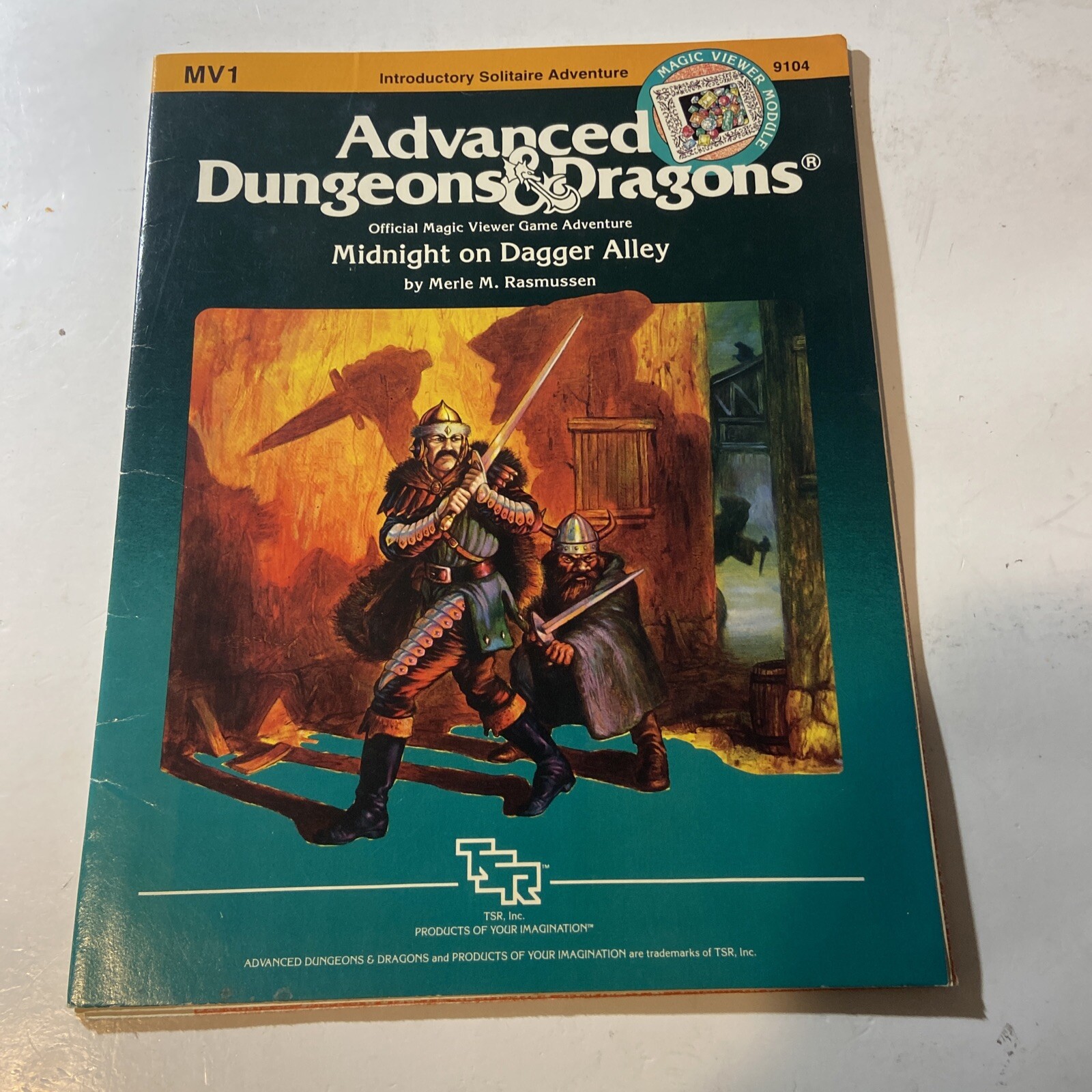 TSR AD&D 1st Ed Midnight on Dagger Alley