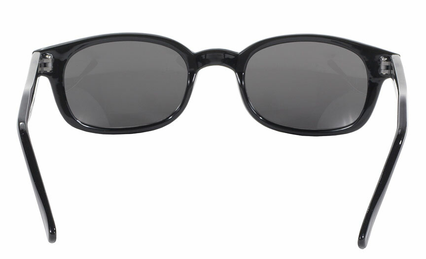 KD's Original 1 Pair Flag Frame Smoke Lens Old School Biker Sunglasses 20050