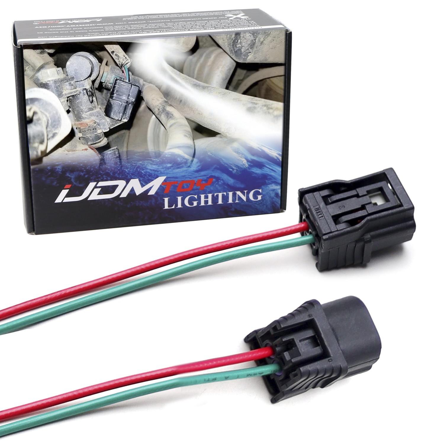 Pair 2-Pin Connectors Repair Wiring Kit For Honda Pioneer 1000 700 Fuel Injector
